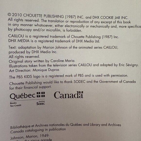 Kids Caillou Book Bundle (SKU: 166MI) - Picture 3 of 11